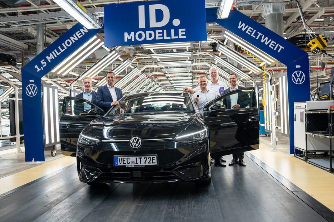 A milestone in the transformation: Volkswagen delivers the 1.5 millionth all-electric ID. model