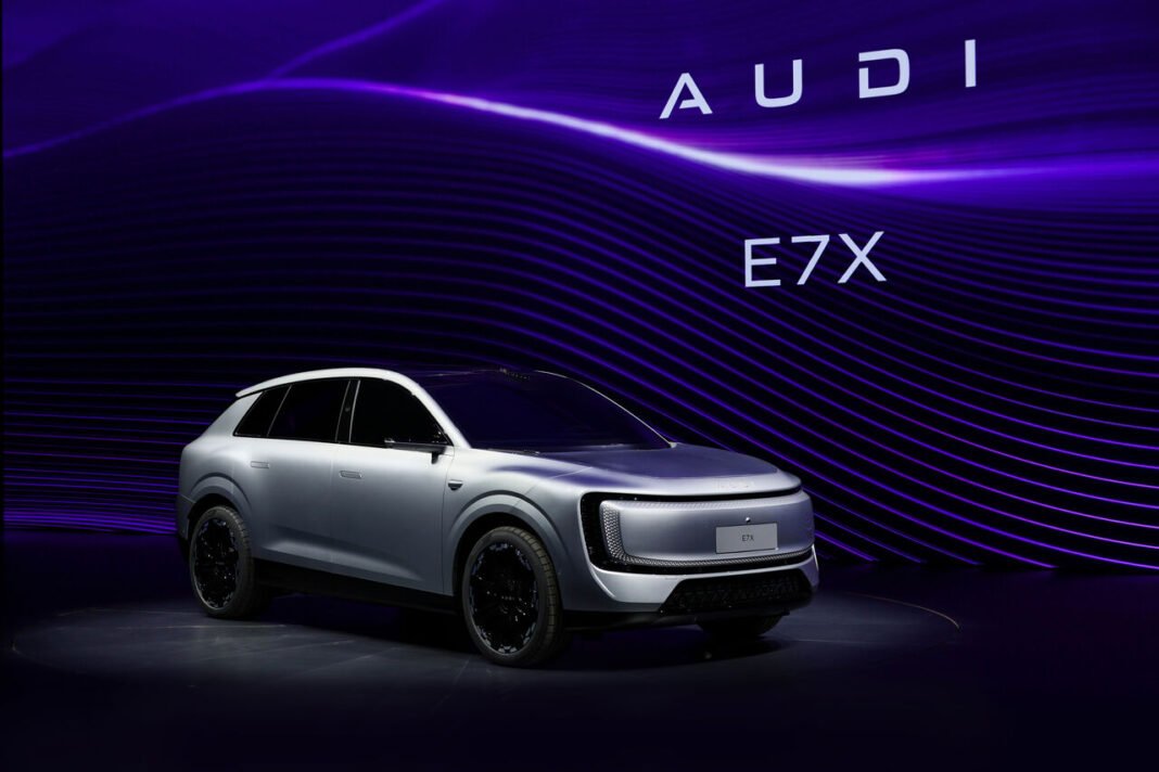 AUDI E7X: China-exclusive sister brand unveils its first SUV