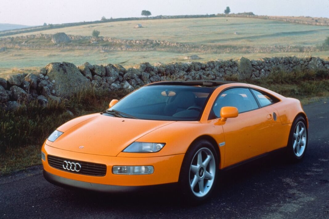 Audi museum mobile displays “Design Legends”