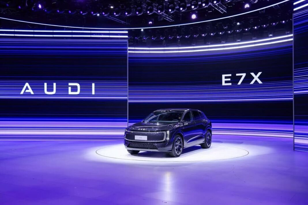 AUDI E7X: China-exclusive sister brand unveils its first SUV