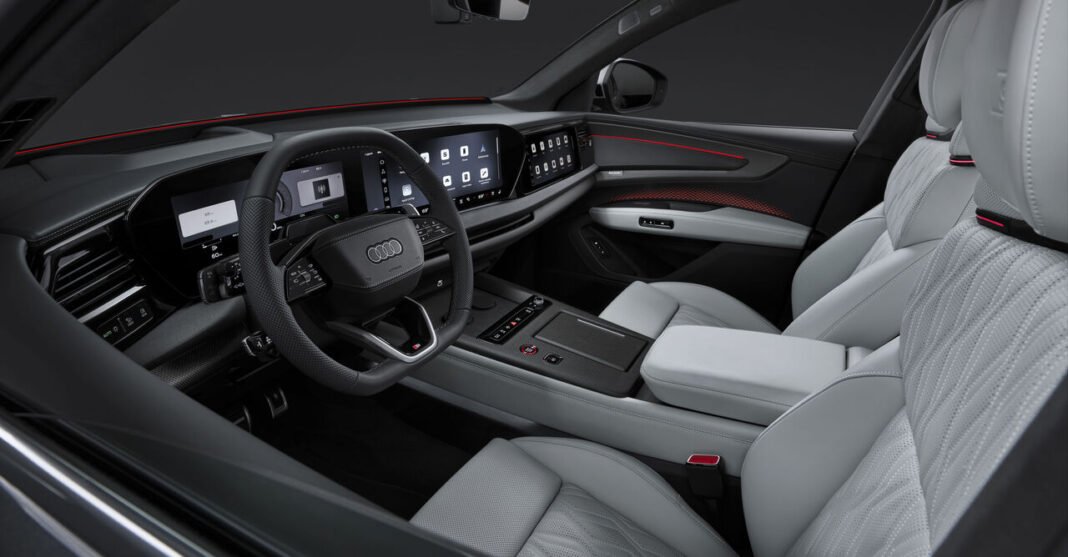 Elegance and space: a first look inside the new Audi Q9