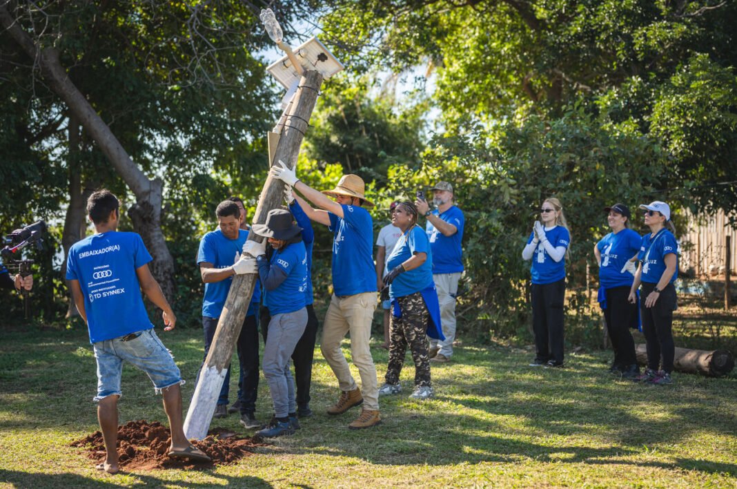 Audi Environmental Foundation, Audi do Brasil, and Litro de Luz bring light to the Pantanal