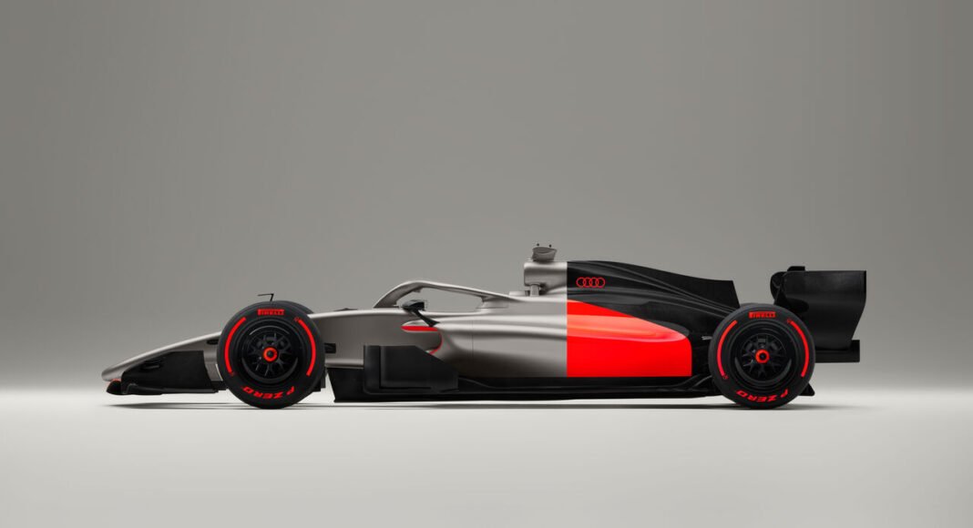 Audi unveils design for Formula 1