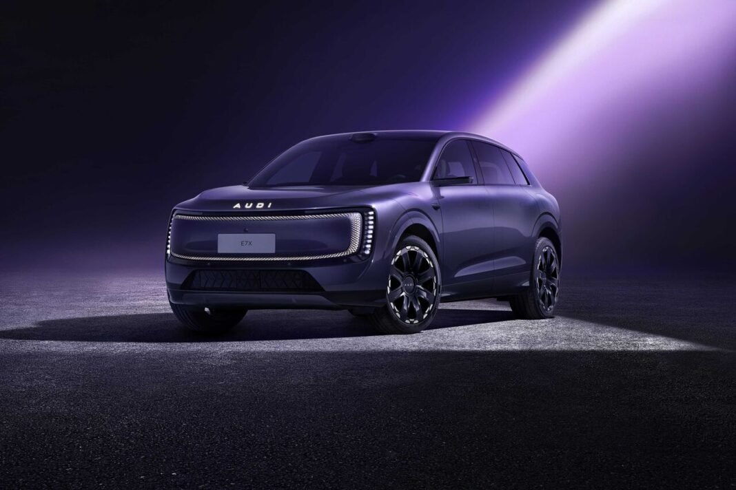 AUDI E7X: all-electric premium SUV for China