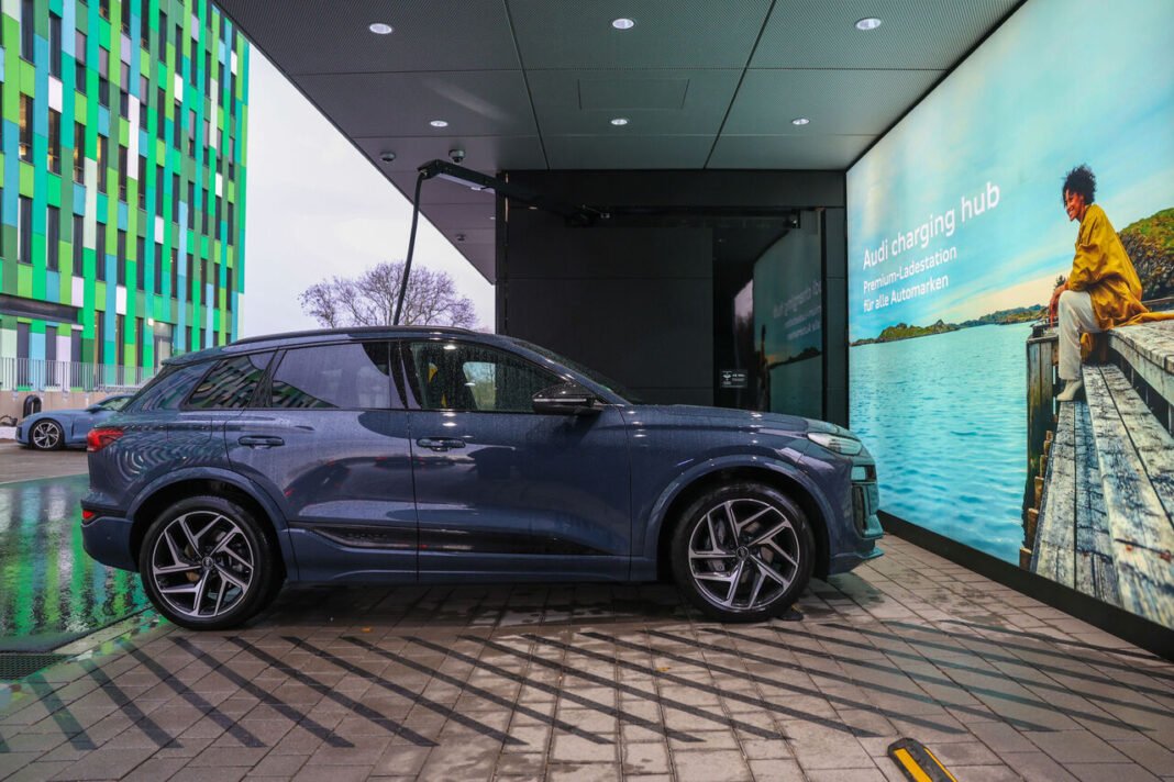 Audi opens third charging hub in 2025: now also in Düsseldorf